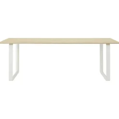 70/70 Bord 90x225 cm, Ekfanér / Vit