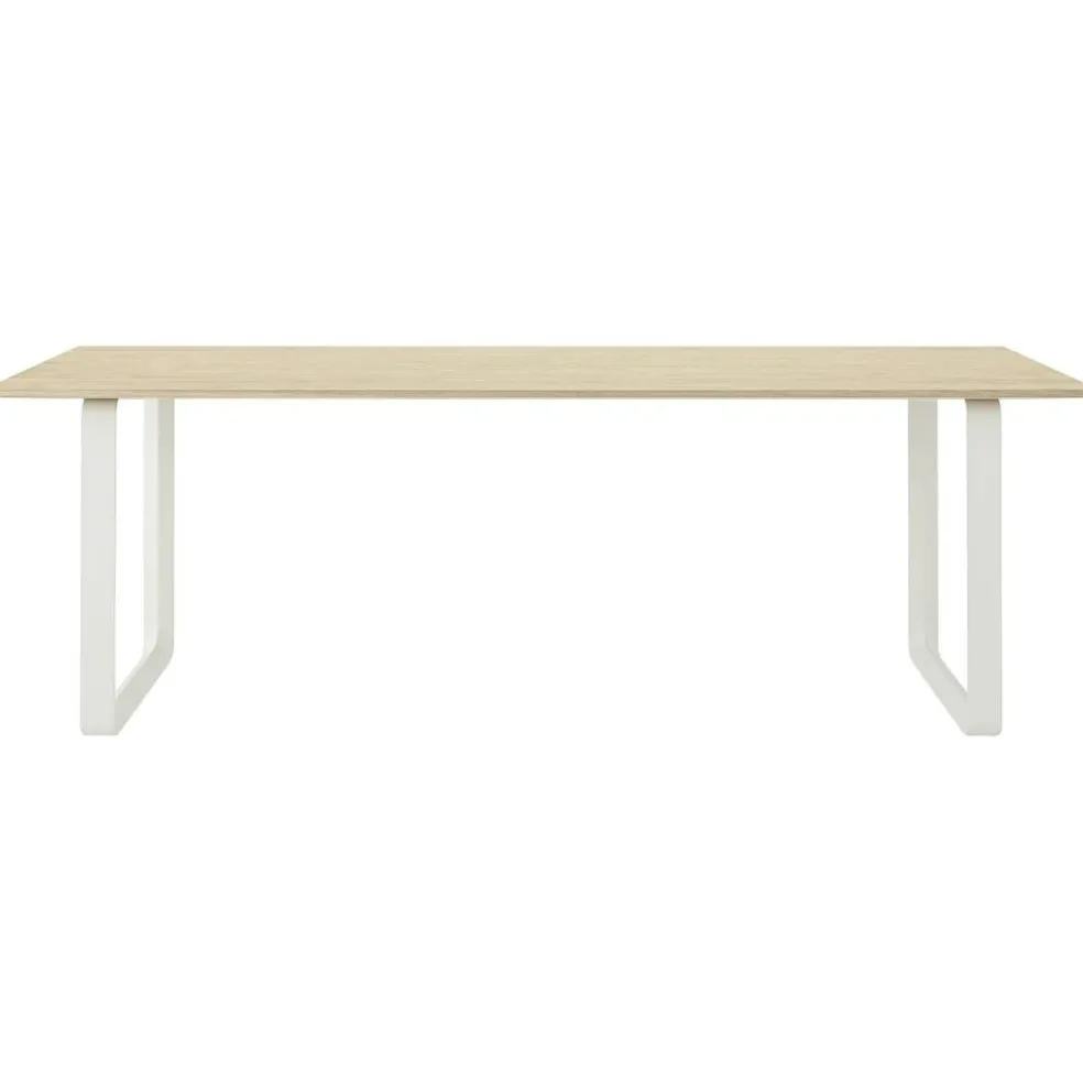 70/70 Bord 90x225 cm, Ekfanér / Vit