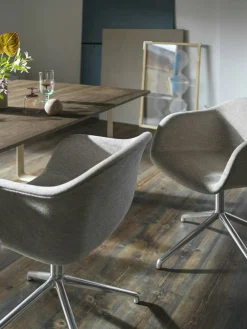70/70 Bord 108x255 cm, Massiv Rökt Ek / Sand
