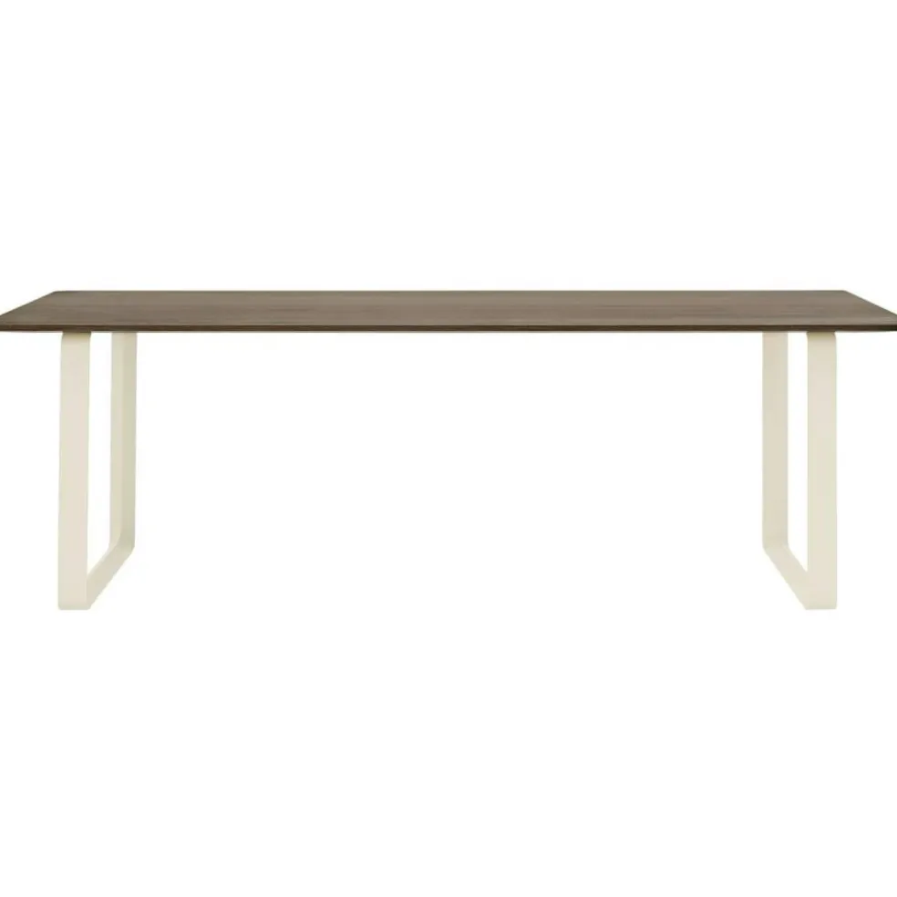 70/70 Bord 90x225 cm, Massiv Rökt Ek / Sand