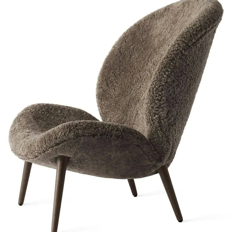 466 Lodge Loungestol, Lackad Mörk Ek / Curly 07