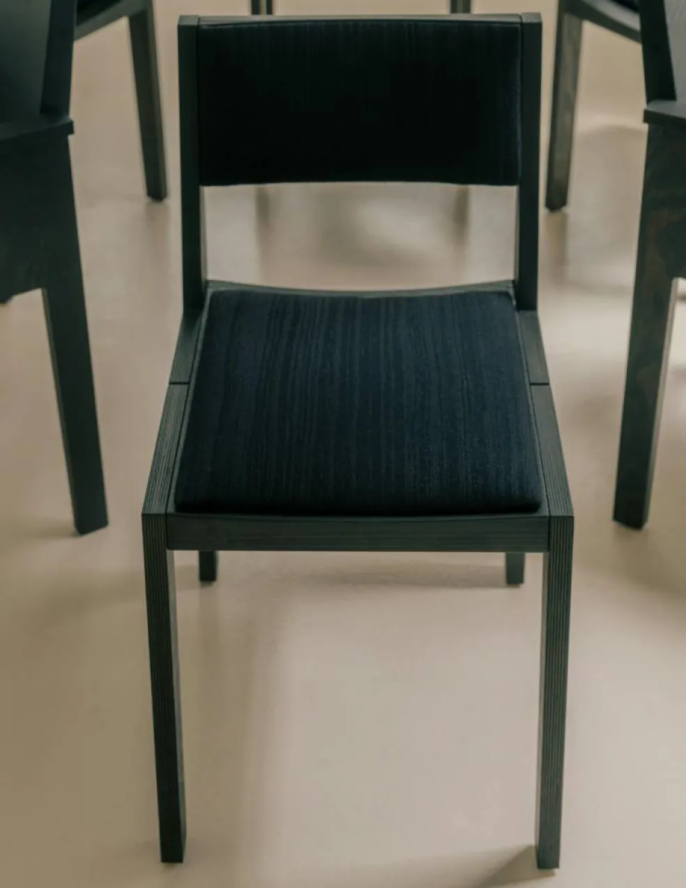 016 Maasto Matstol Helklädd, Svart