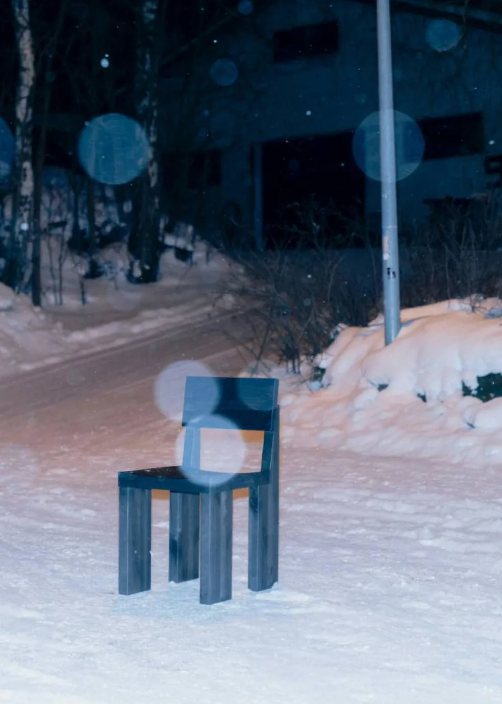 001 Matstol, Svart