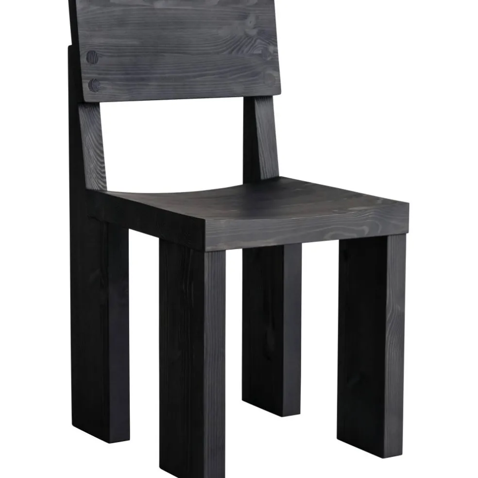 001 Matstol, Svart