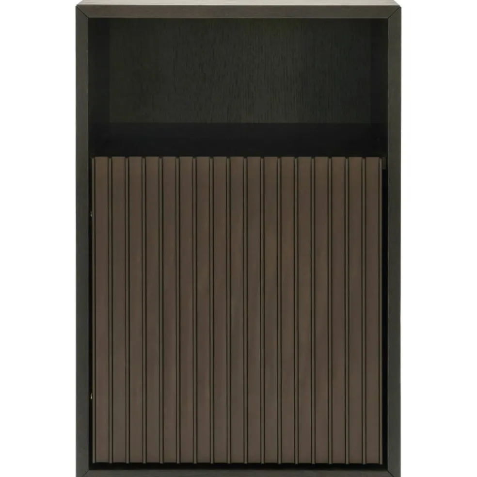 672 Sängbord, Mörk Ek