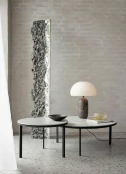 423 Soffbord 60 cm, Sky Grey Marmor