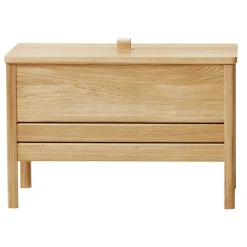 A Line Förvaringsbänk 111 cm, Ek