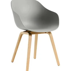 AAC 222 2.0 Karmstol, Lackerad Ek / Concrete Grey