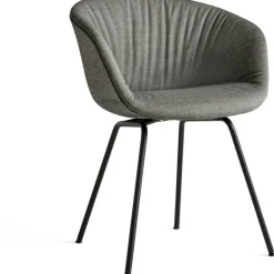 AAC27 Soft Stol, Svarta Ben / Remix 152 Grey