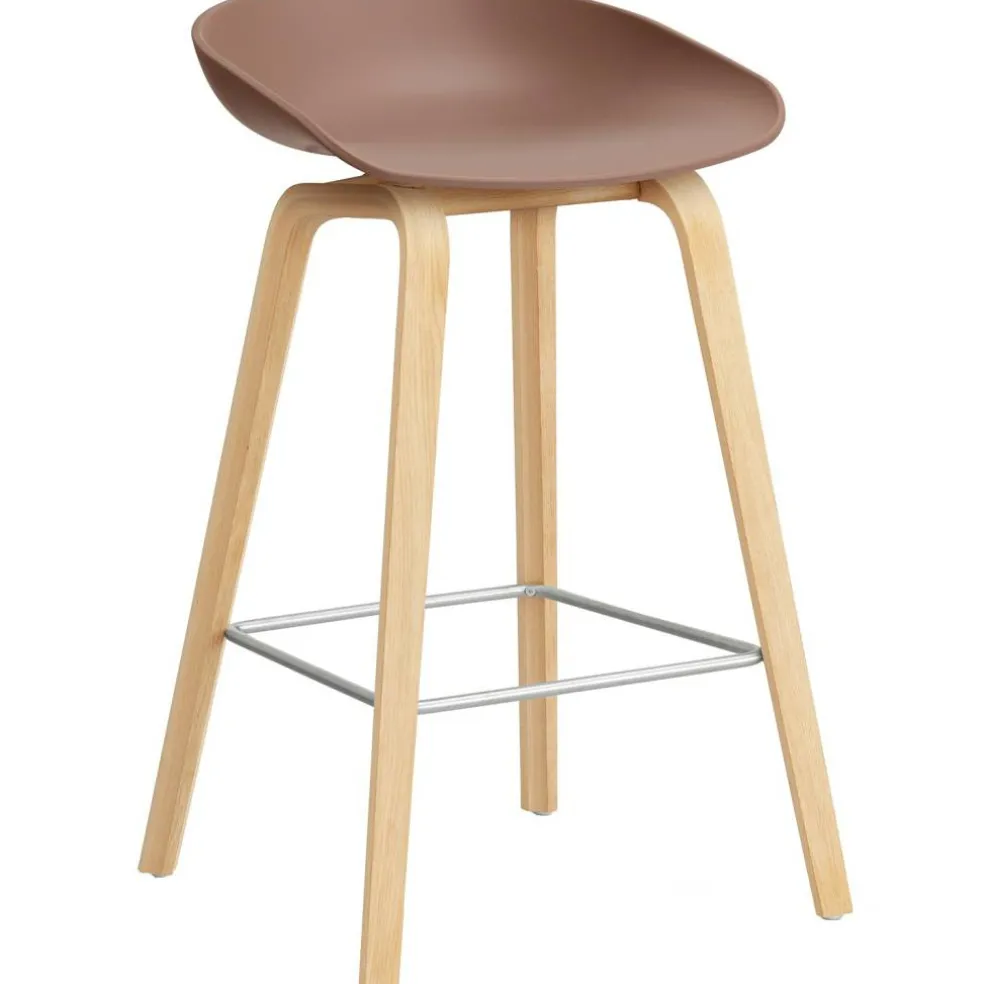 AAS 32 2.0 Barstol 65 cm, Såpad Ek / Soft Brick