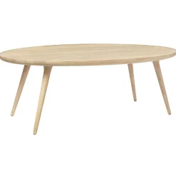 Accent Soffbord Ovalt, Mattlackad Ek