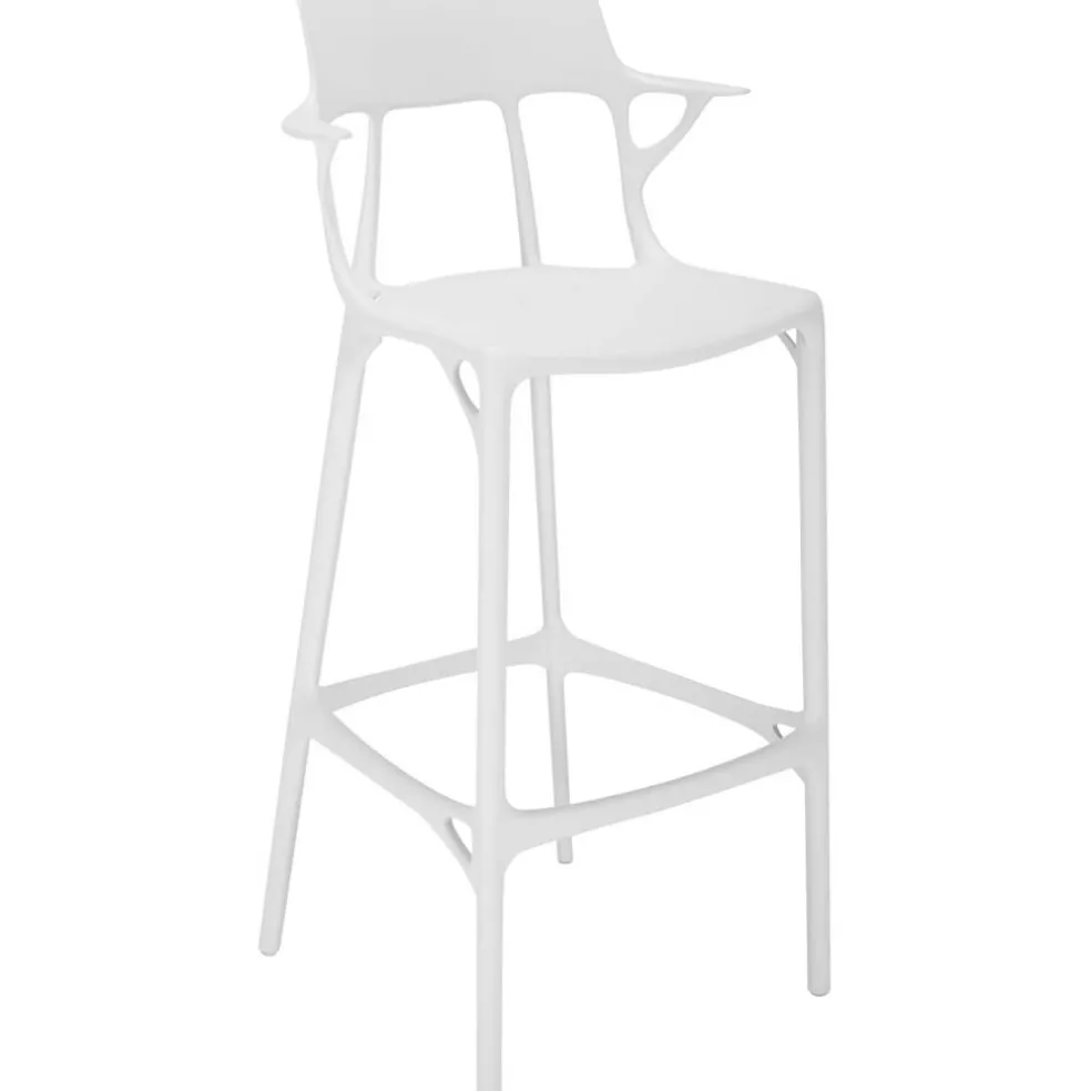 A.I. Barstol Återvunnen 75 cm, Vit