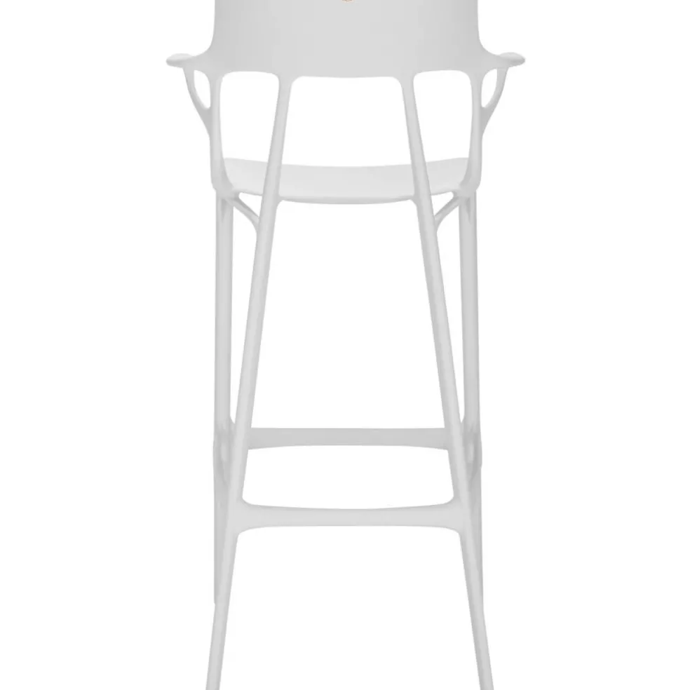 A.I. Barstol Återvunnen 75 cm, Vit