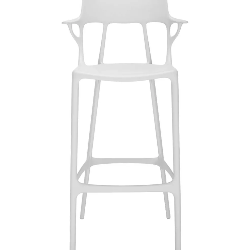 A.I. Barstol Återvunnen 75 cm, Vit