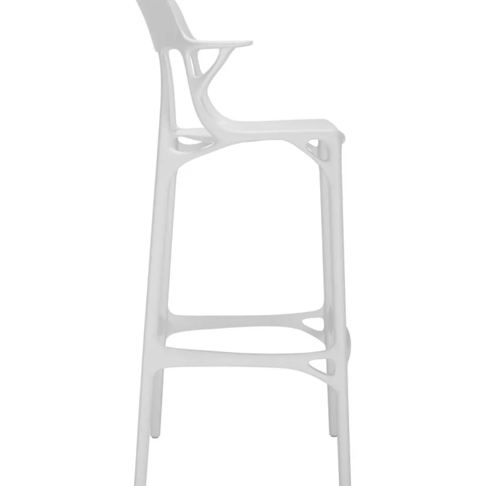 A.I. Barstol Återvunnen 75 cm, Vit