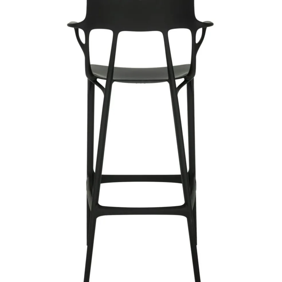 A.I. Barstol Återvunnen 75 cm, Svart