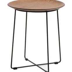 Al Wood Soffbord, Mörk Bok / Svart