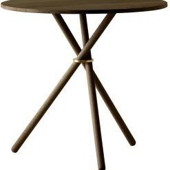 Aldric Sidobord 80 cm, Mörk Ek