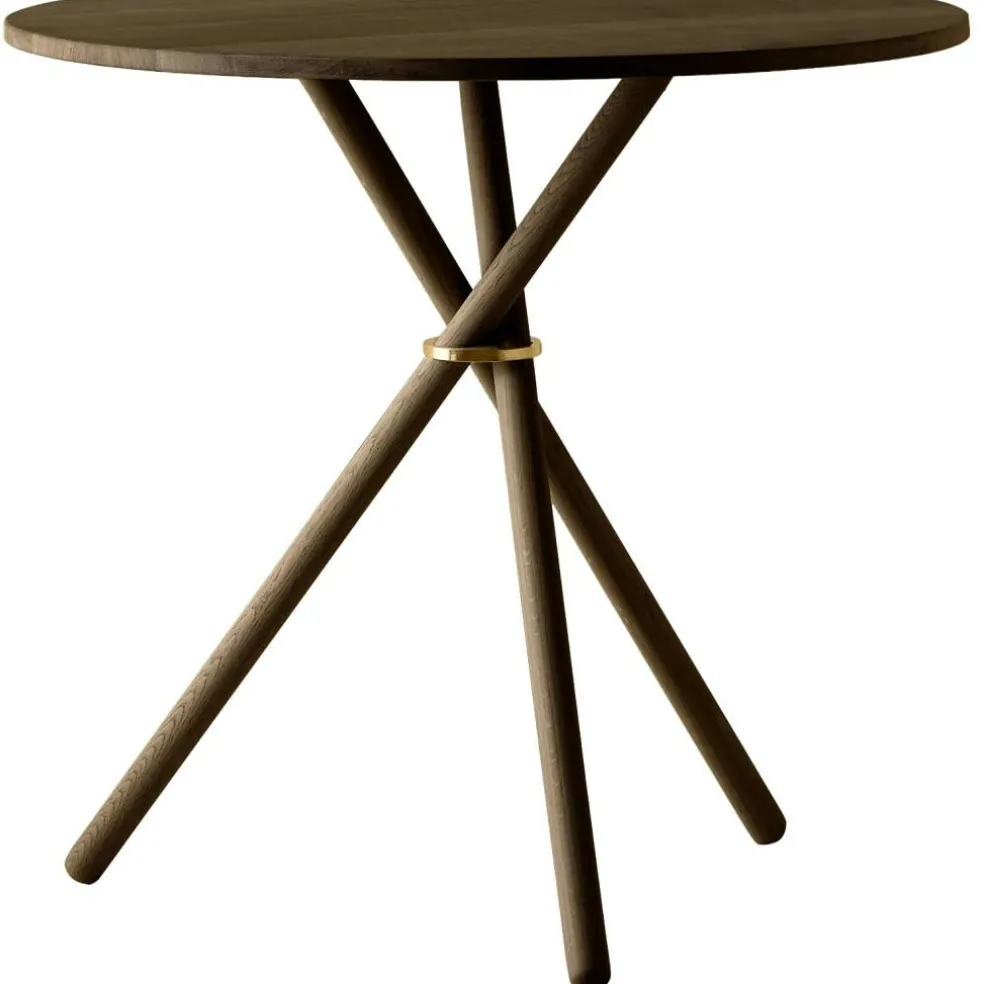 Aldric Sidobord 80 cm, Mörk Ek