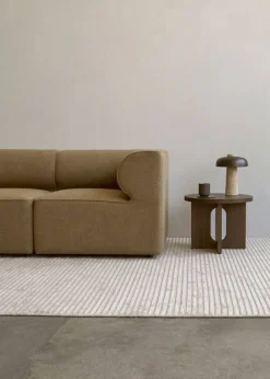 Androgyne Sidobord Ø50 cm, Mörkbetsad Ek / Mörkbetsad Ek