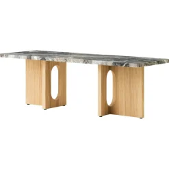 Androgyne Soffbord, Naturlig Ek / Grey Galaxy