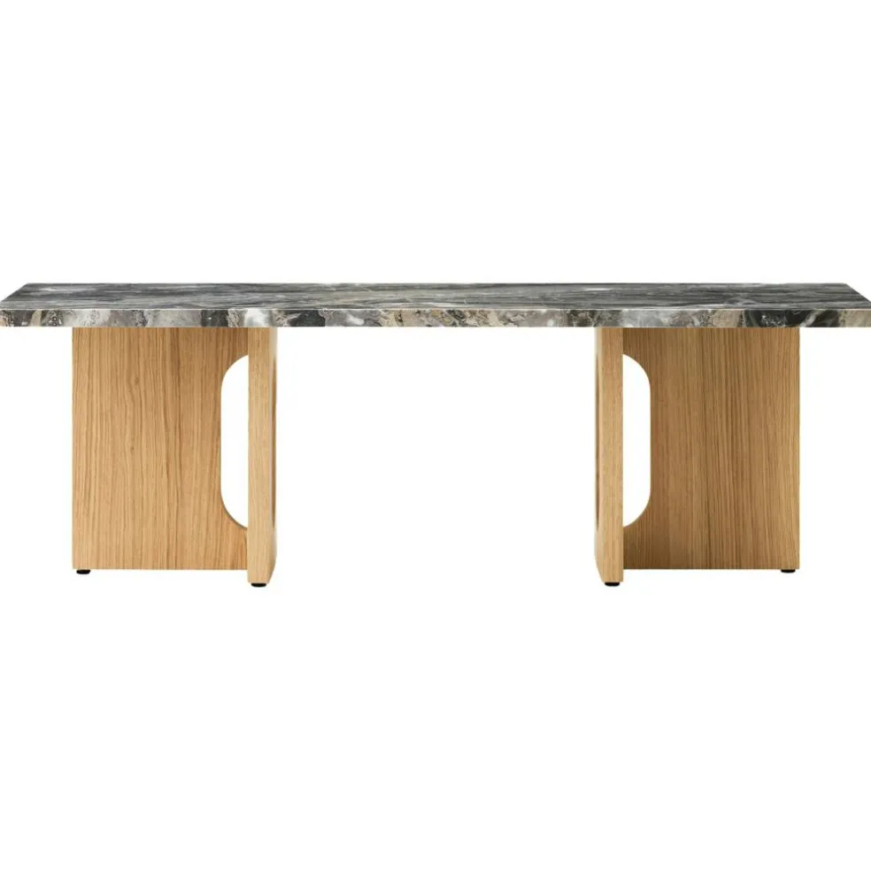 Androgyne Soffbord, Naturlig Ek / Grey Galaxy