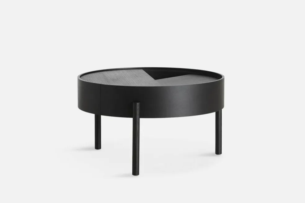 ARC Soffbord, Svartmålad ask