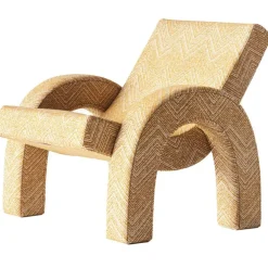 Arco Loungefåtölj, Ockra