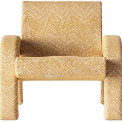 Arco Loungefåtölj, Ockra