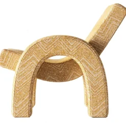 Arco Loungefåtölj, Ockra