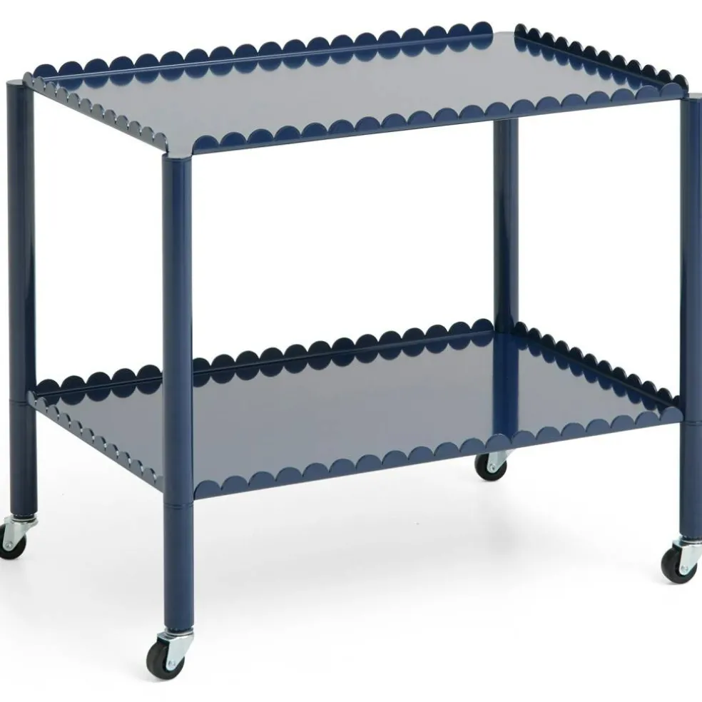 Arcs Serveringsvagn Låg, Steel Blue
