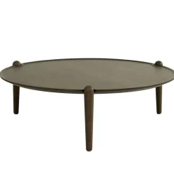 Aria Bord Ø90 cm H42 cm, Mörk Ek