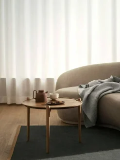 Aria Soffbord Ø60 Högt, Ek