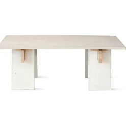 Arnold Soffbord 65x110 cm, Ljus Betong