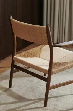 Arv Loungefåtölj, Rökt Ek