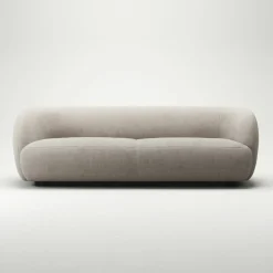 Atelier Soffa 3-Sits Micro Chenille, Sandshell Beige