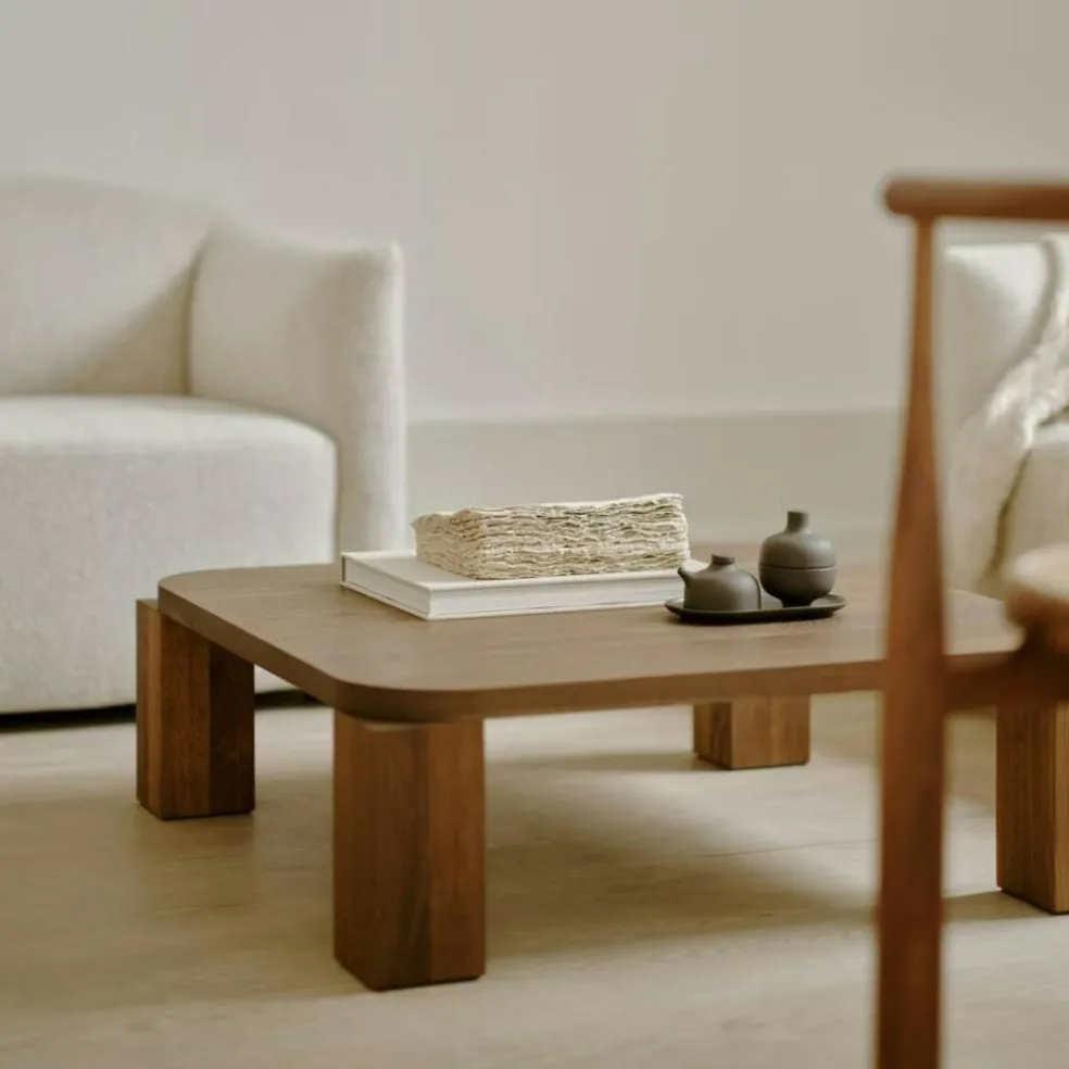 Atlas Coffee Table, Fumed Oak 820x820