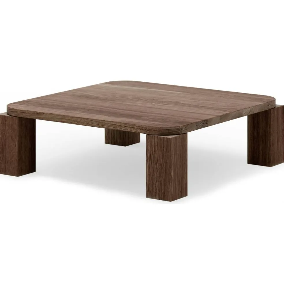 Atlas Coffee Table, Fumed Oak 820x820
