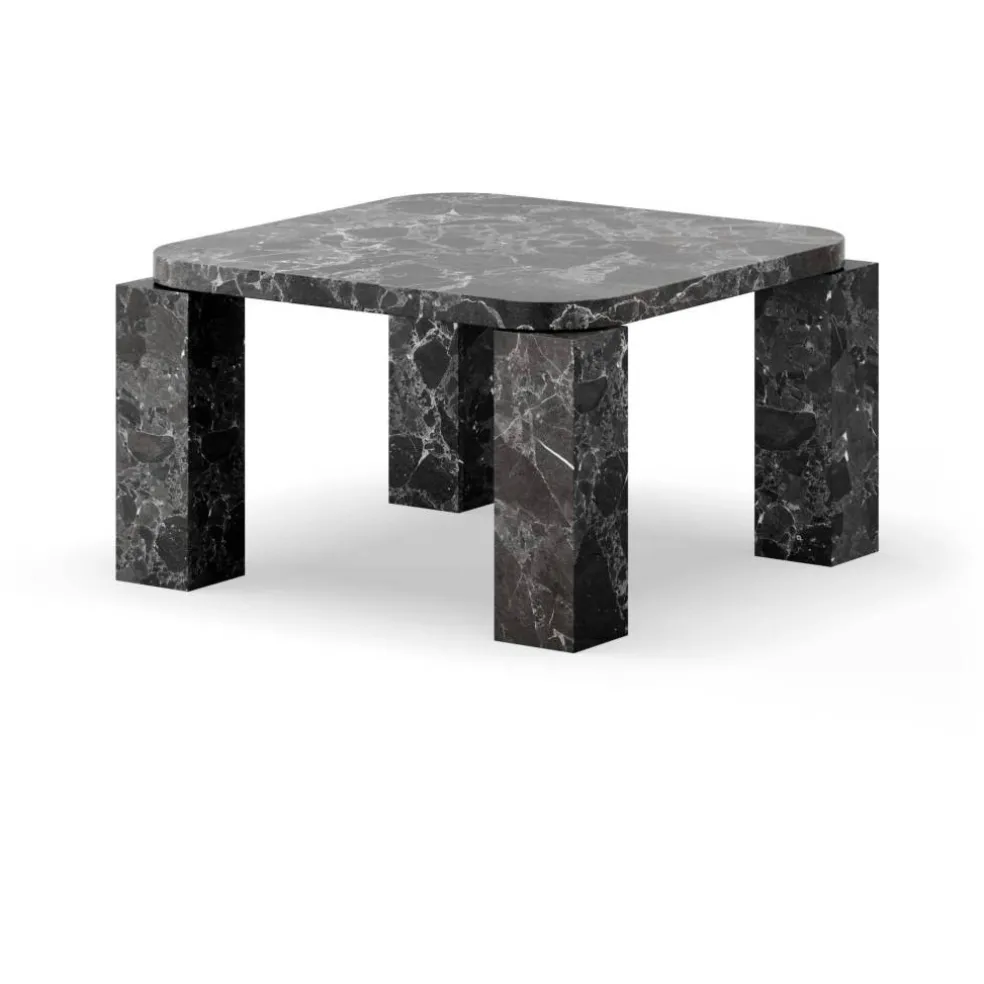 Atlas Soffbord 60x60 cm, Costa Black
