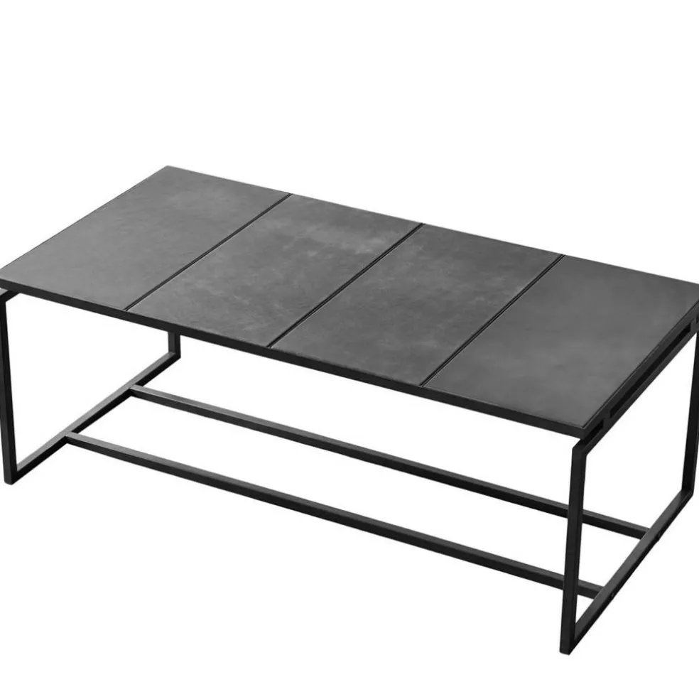 Austin Long Soffbord 45x60 cm, Svart