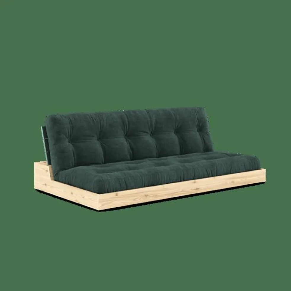 Bas Bäddsoffa Med 5-Lagers Madrass Lush Green/Sjögrön