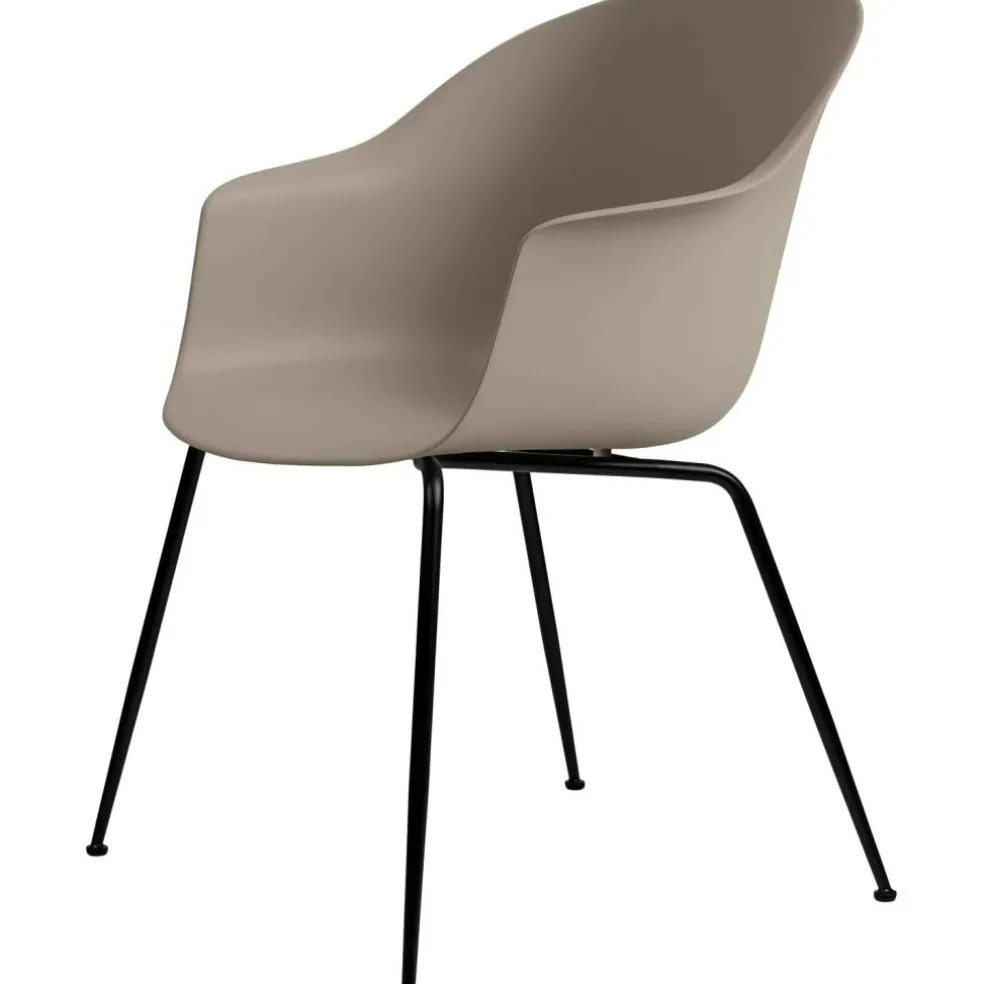 Bat Stol Conic, Black Matt/ New Beige