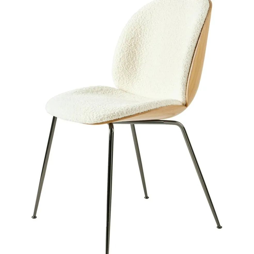 Beetle 3D Veneer Stol Ek/Krom, Karakorum 001