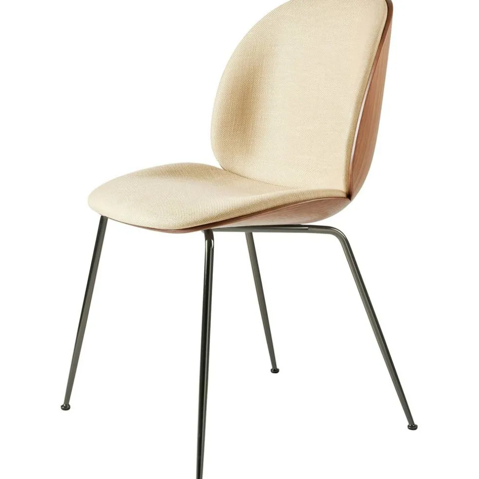 Beetle 3D Veneer Stol Valnöt/Krom, Flair Sp Fr 134