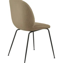 Beetle Stol Helklädd, Ben Svart,PG2, Li.Bouclé 003