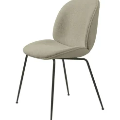 Beetle Stol Helklädd, Ben Svart, PG2, Li.Bouclé 008