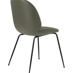 Beetle Stol Klädd Black Base / Sierra, Stone