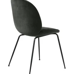 Beetle Stol Klädd Black Base/ Eros, Graphite