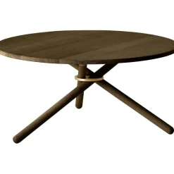 Bertha Soffbord 90 cm, Mörk Ek