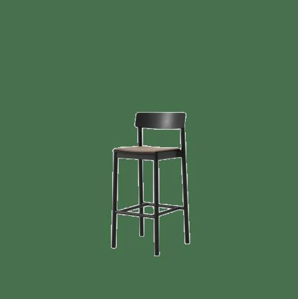 Betty TK17 Barstol Svartlackerad Ask/Fuse